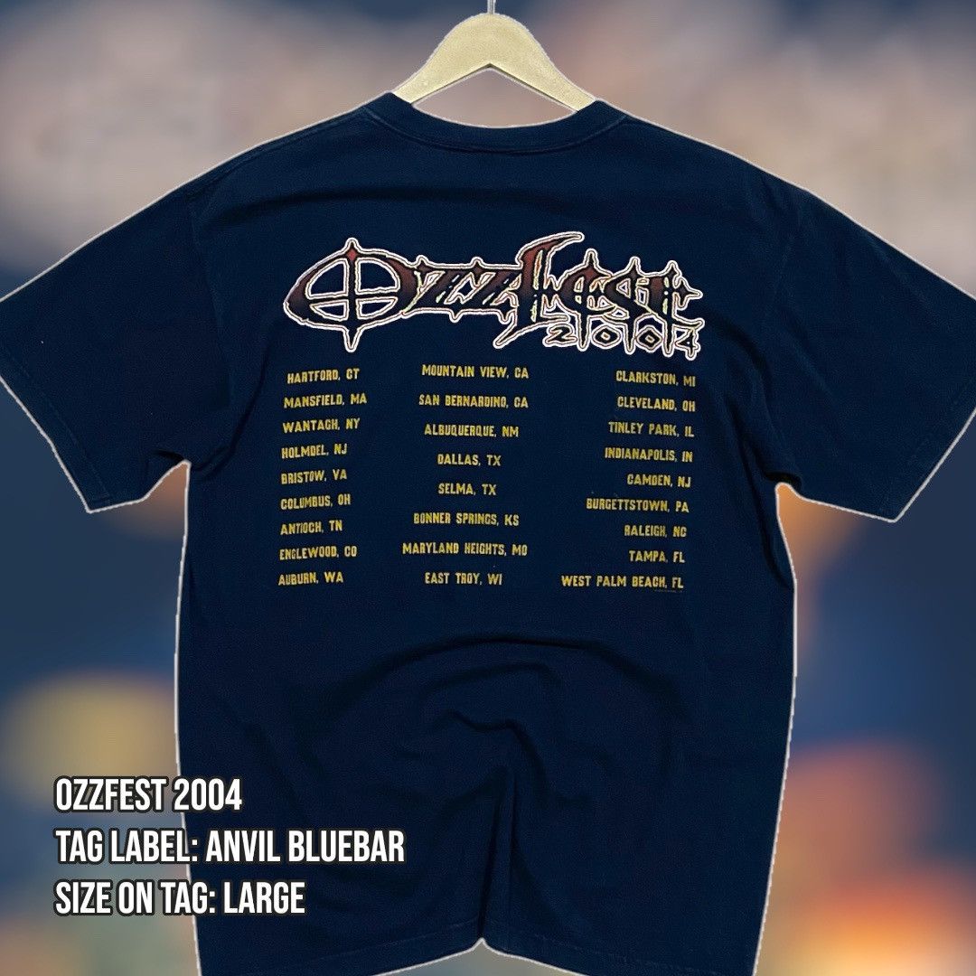 Band Tees Ozzfest 2004 Band Tee Size US L / EU 52-54 / 3 - 2 Thumbnail