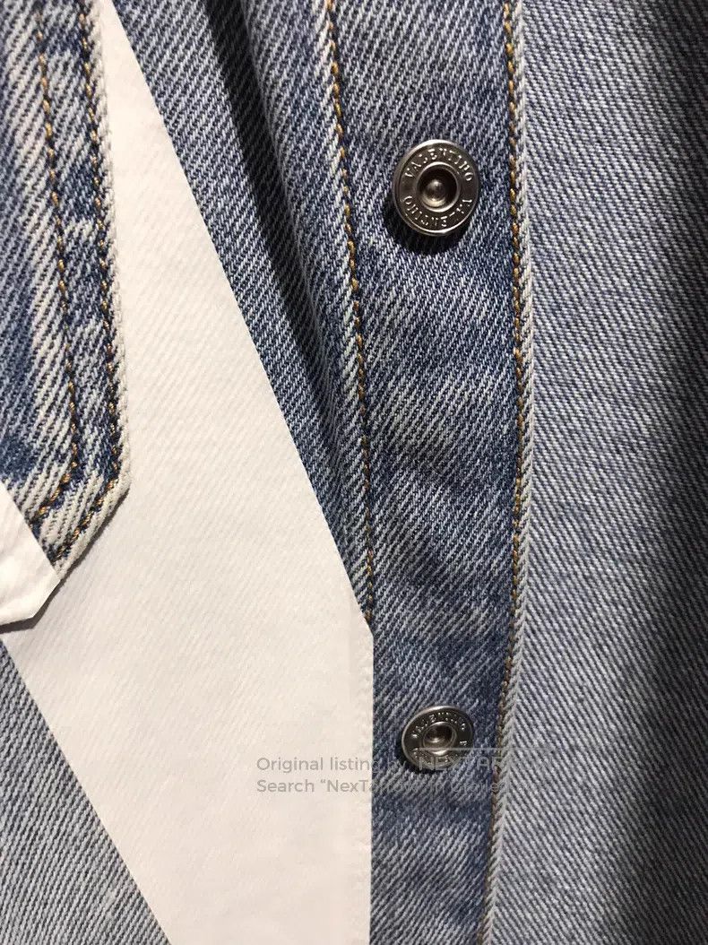 Valentino Valentino Classic logo denim jacket Size US S / EU 44-46 / 1 - 9 Thumbnail