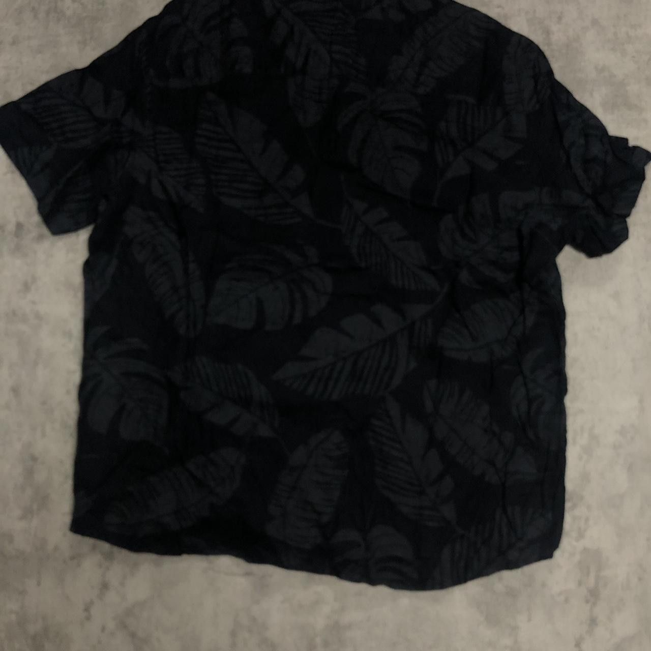 Other Black tropical print button-up shirt #tropicalvibes Size US XXL / EU 58 / 5 - 4 Thumbnail