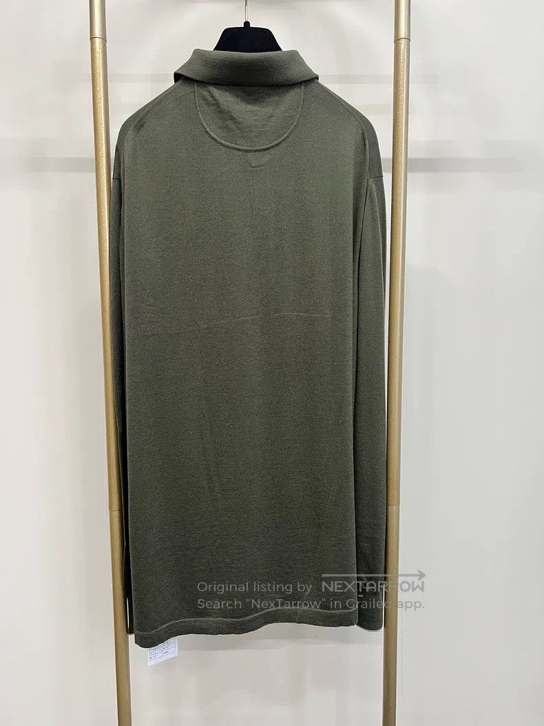 Loro Piana Loro Piana size 3XL Knit Long Sleeve Polo Shirt Size US XXL / EU 58 / 5 - 2 Thumbnail