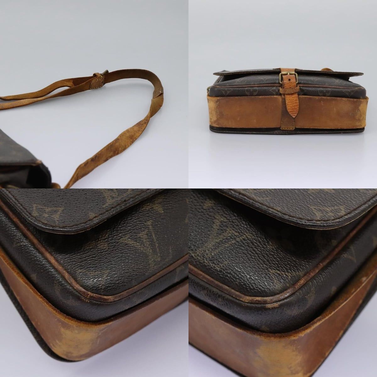 Louis Vuitton LOUIS VUITTON Monogram Cartouchiere GM Shoulder Bag M51252 Size ONE SIZE - 11 Thumbnail
