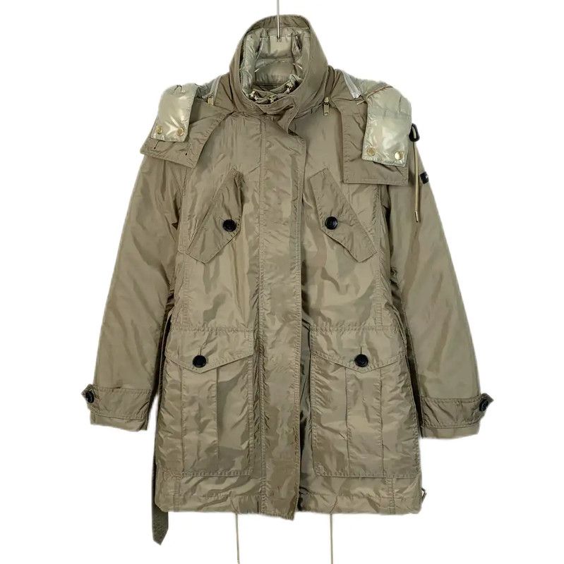 Burberry Burberry Khaki Nylon Women's Trench Coat Size XS / US 0-2 / IT 36-38 - 1 Thumbnail