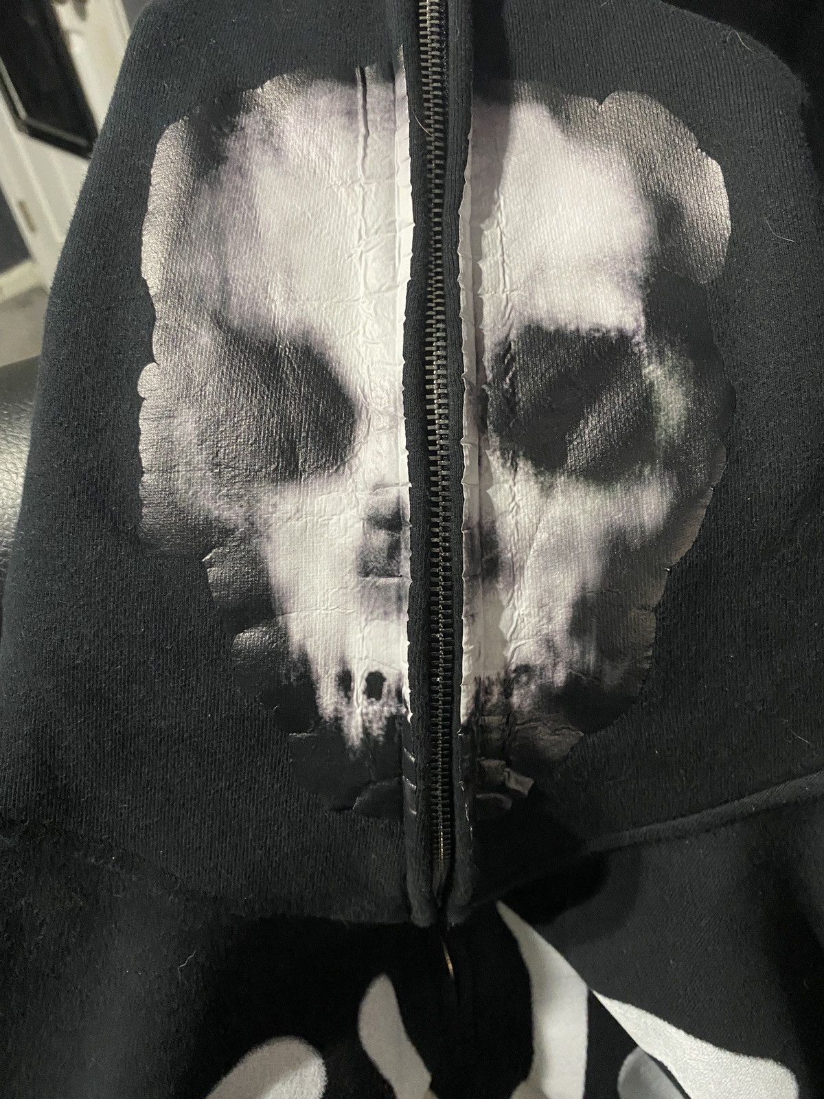 Lil Peep × Sus Boy SUS BOY double zipper ghost hoodie Size US L / EU 52-54 / 3 - 4 Thumbnail