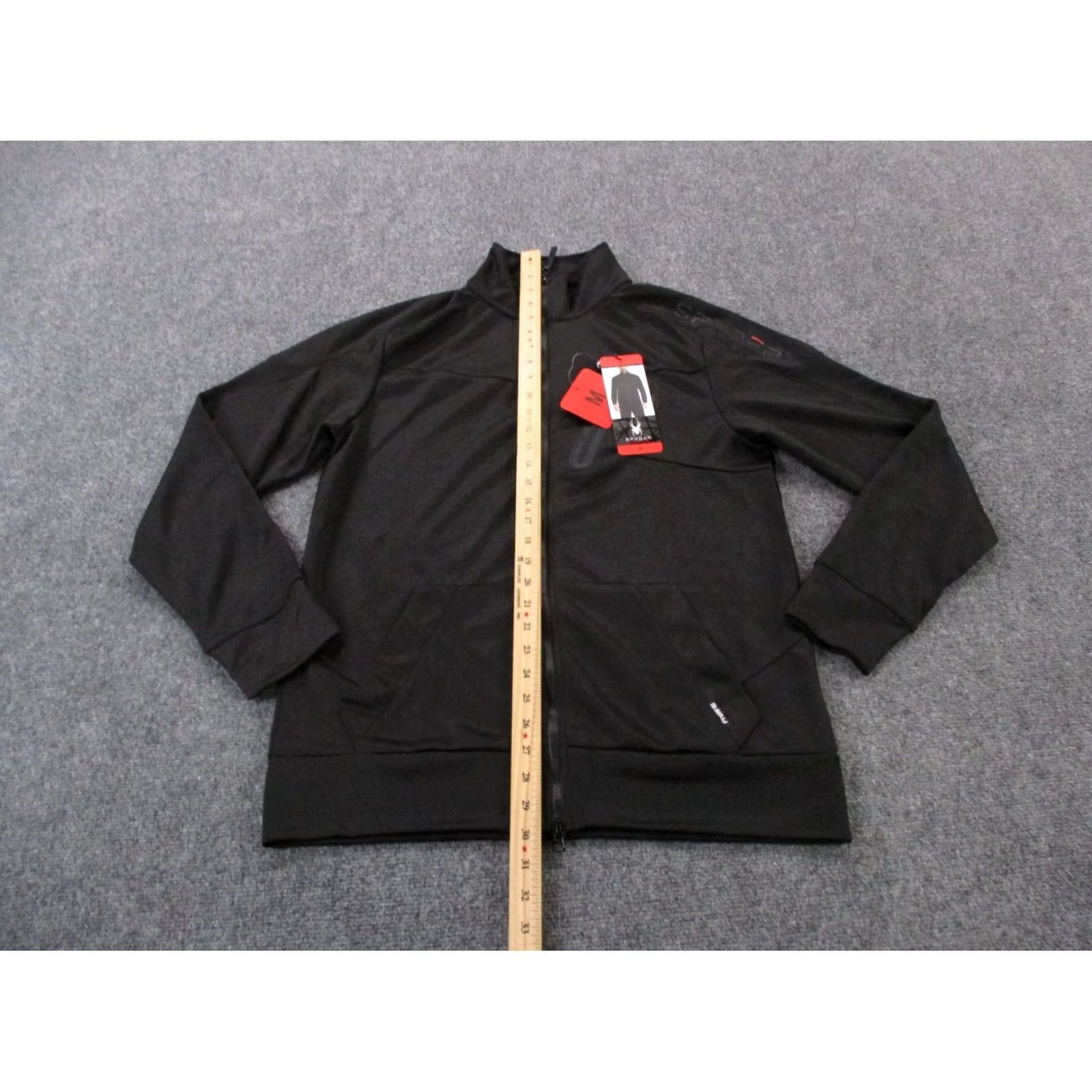 Spyder Spyder Jacket Mens M Black Active Performance Athletic Outdoor Stretch Track NEW Size US M / EU 48-50 / 2 - 3 Thumbnail