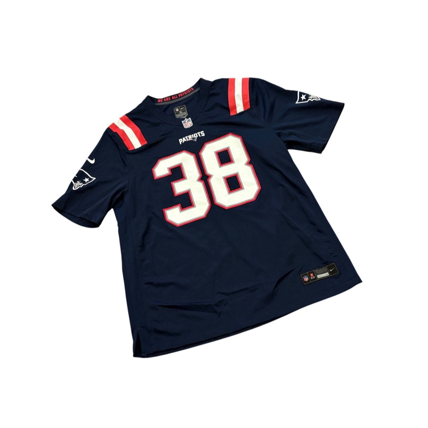 Nike Nike New England Patriots Rhamondre Stevenson #38 NFL Footba Size US XL / EU 56 / 4 - 3 Thumbnail