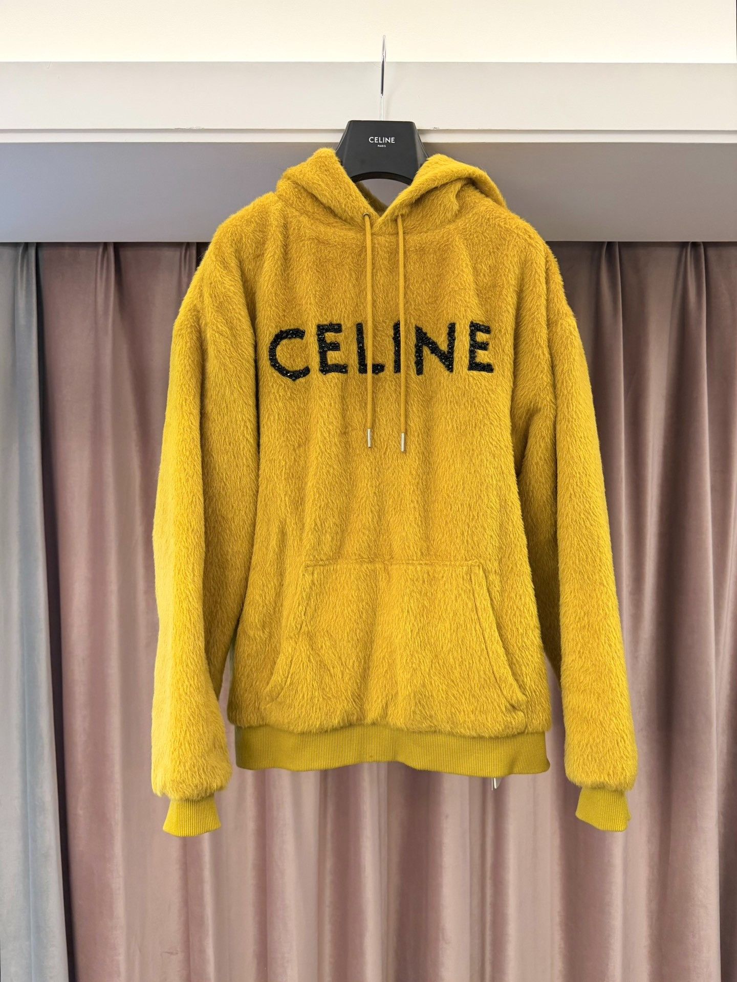 Celine Celine Yellow GD Style Hoodie Size US M / EU 48-50 / 2 - 1 Thumbnail