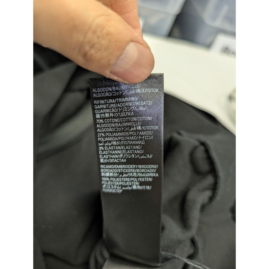Balenciaga o1rshd1 Oversized Zip-Up Hoodies in Black/White Size US M / EU 48-50 / 2 - 20 Thumbnail