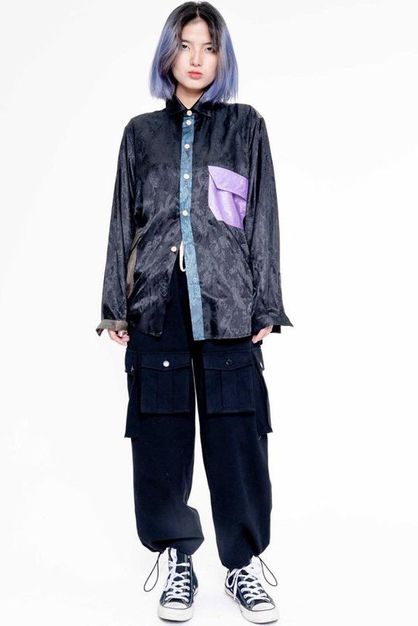 FRIED RICE Unisex Paisley Flowy Button Up Size US L / EU 52-54 / 3 - 8 Thumbnail