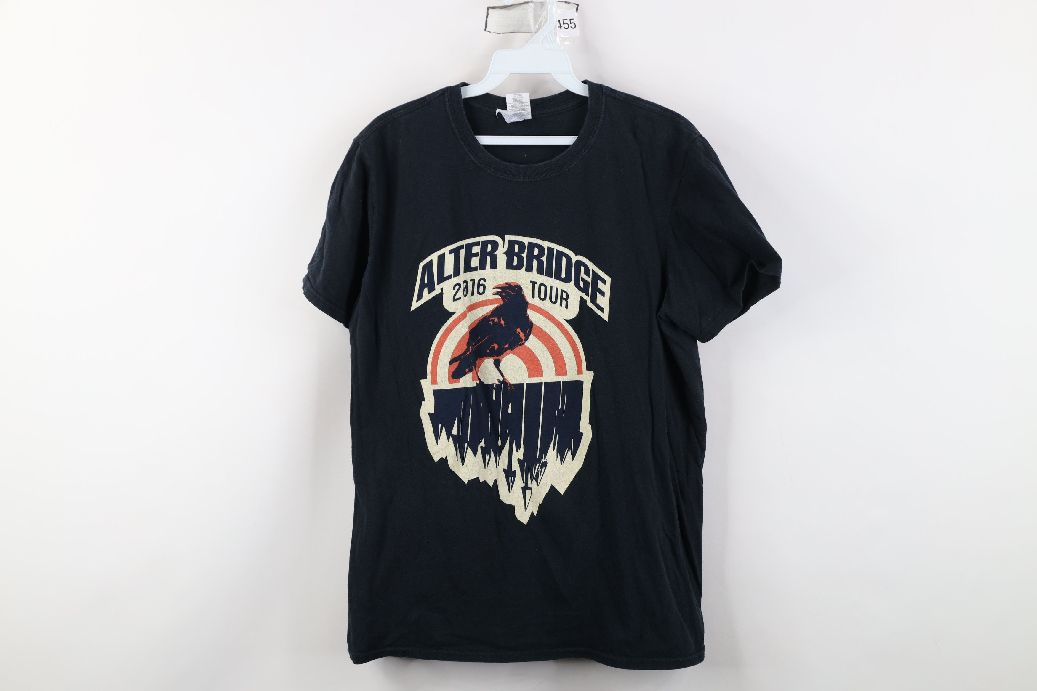 Vintage Y2K 2016 Tour Alter Bridge Band Short Sleeve T-Shirt Black Size US M / EU 48-50 / 2 - 1 Thumbnail