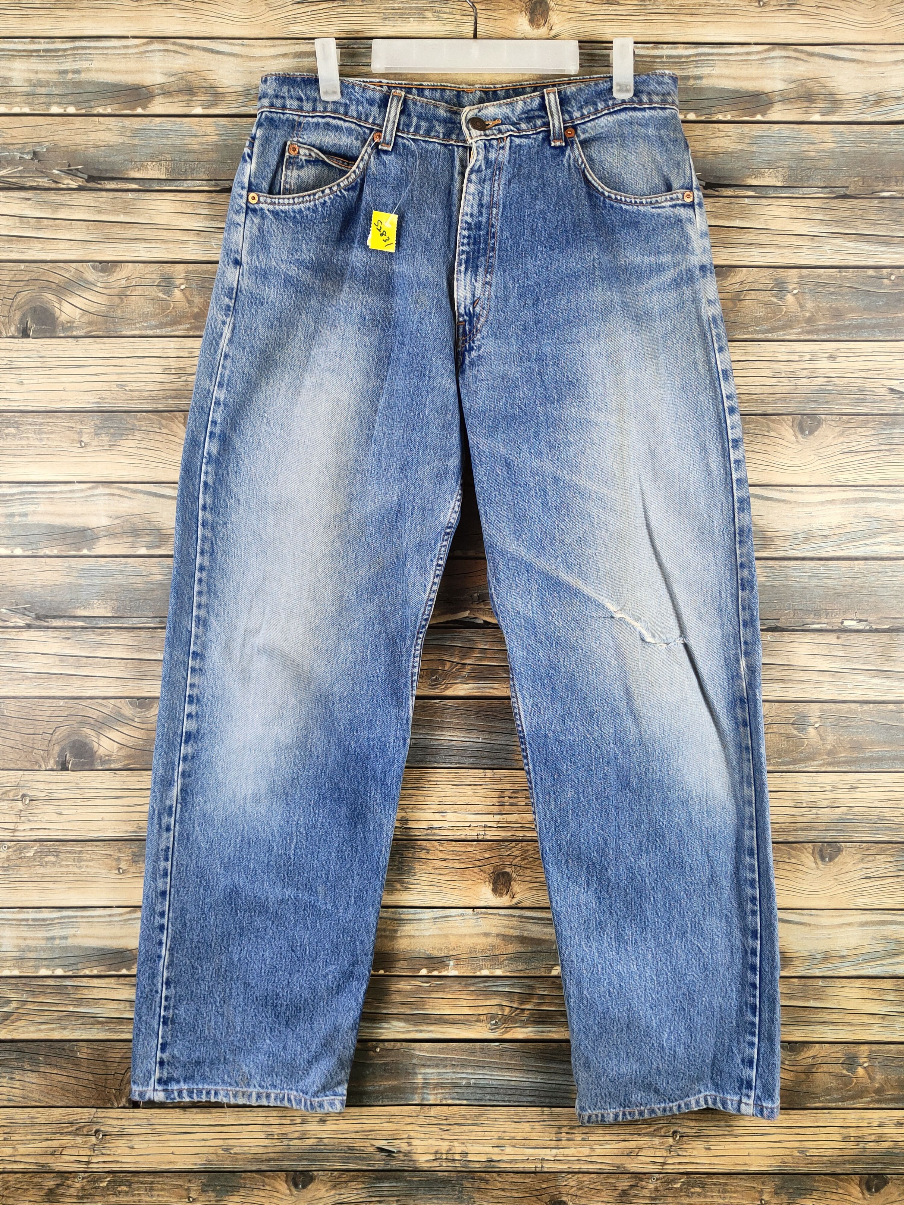 Levi's 613 Levi's orange tab Distressed Ripped Jeans #S2831 Size US 32 / EU 48 - 1 Thumbnail
