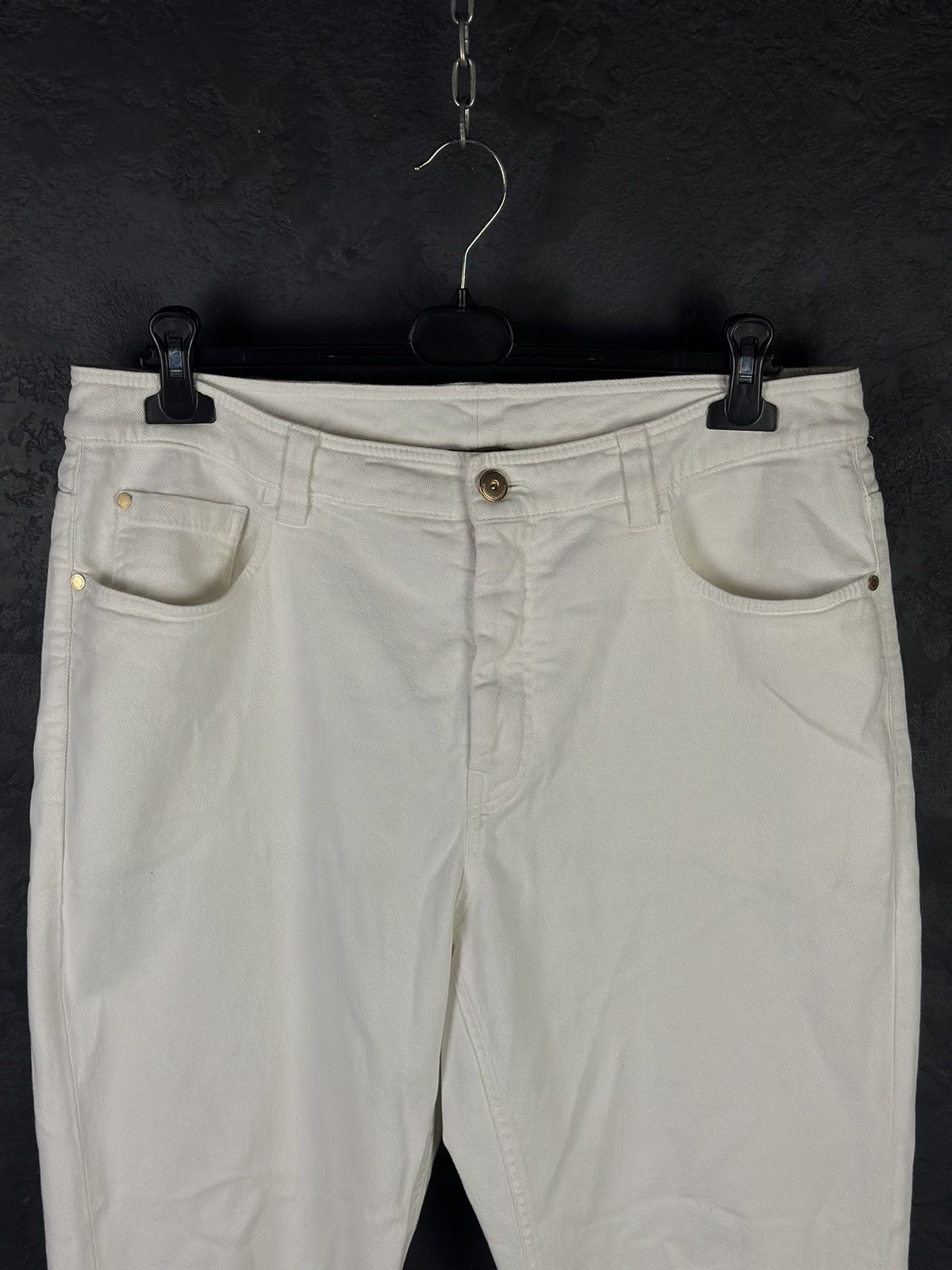 Brunello Cucinelli RRP €895 BRUNELLO CUCINELLI Baggy Jeans US10 Tapered Leg Size 32" / US 10 / IT 46 - 2 Thumbnail