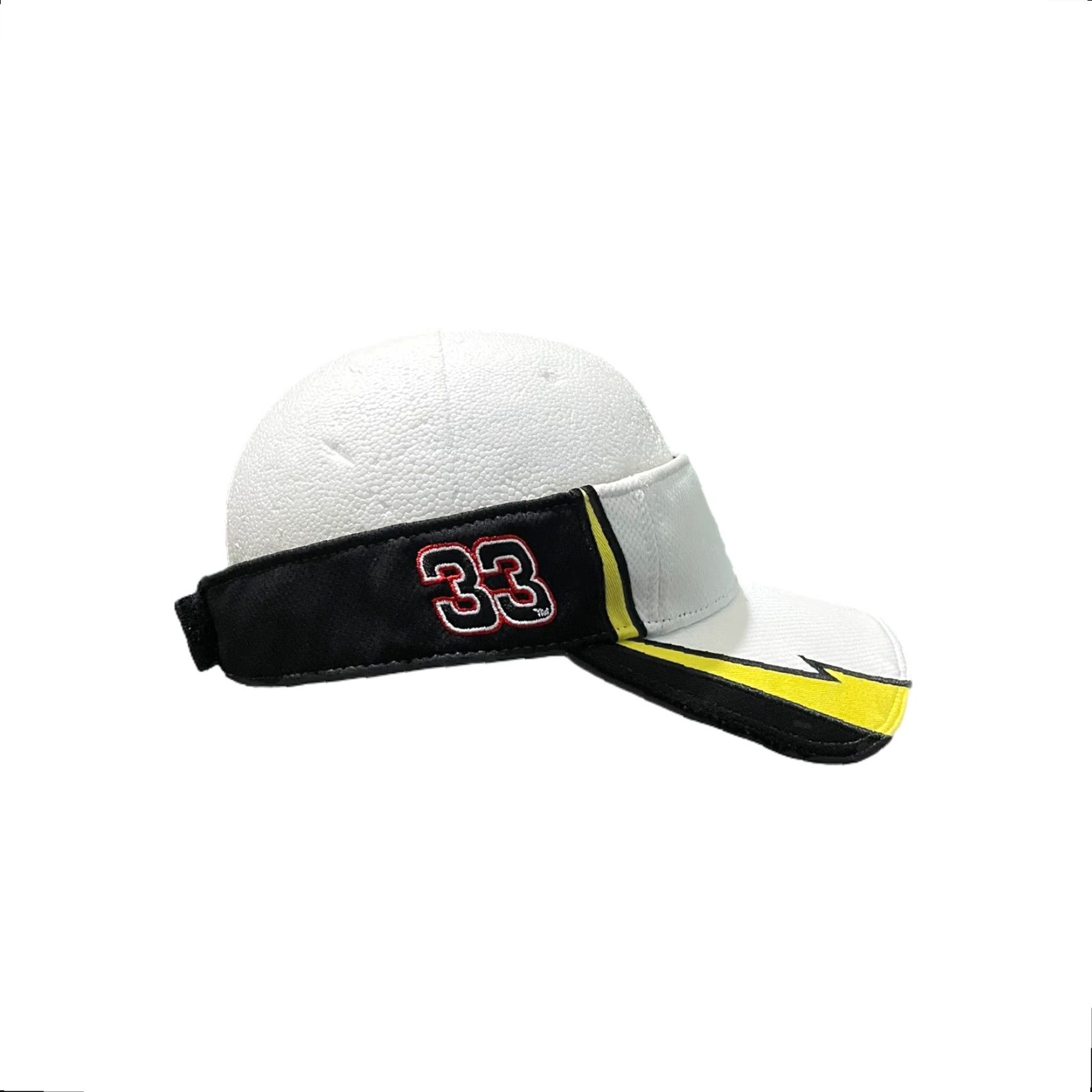 Chase Authentics Chase Authentics Nascar Visor Hat Multicolor Adjustable Men Cheerios Clint Bowyer #33 Strap Back Visor Hat Sports Nascar Mens Size ONE SIZE - 2 Thumbnail