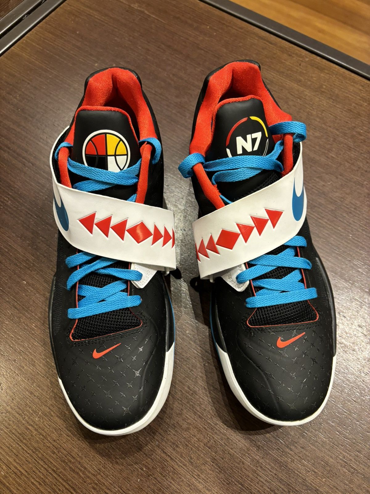 Nike KD 4 ‘N7 Black’ Size US 11.5 / EU 44-45 - 4 Thumbnail