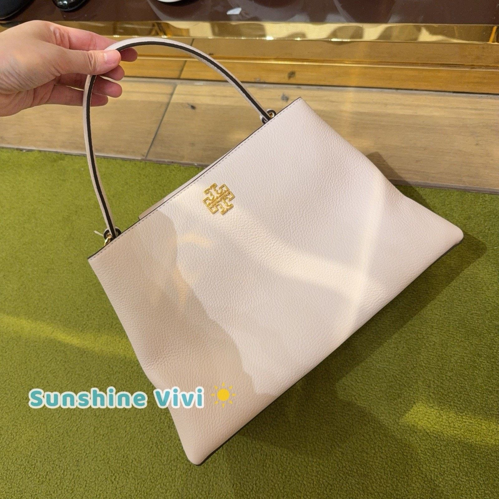 Tory Burch NWT Tory Burch 160639 Large Britten Satchel Bag Size ONE SIZE - 5 Thumbnail