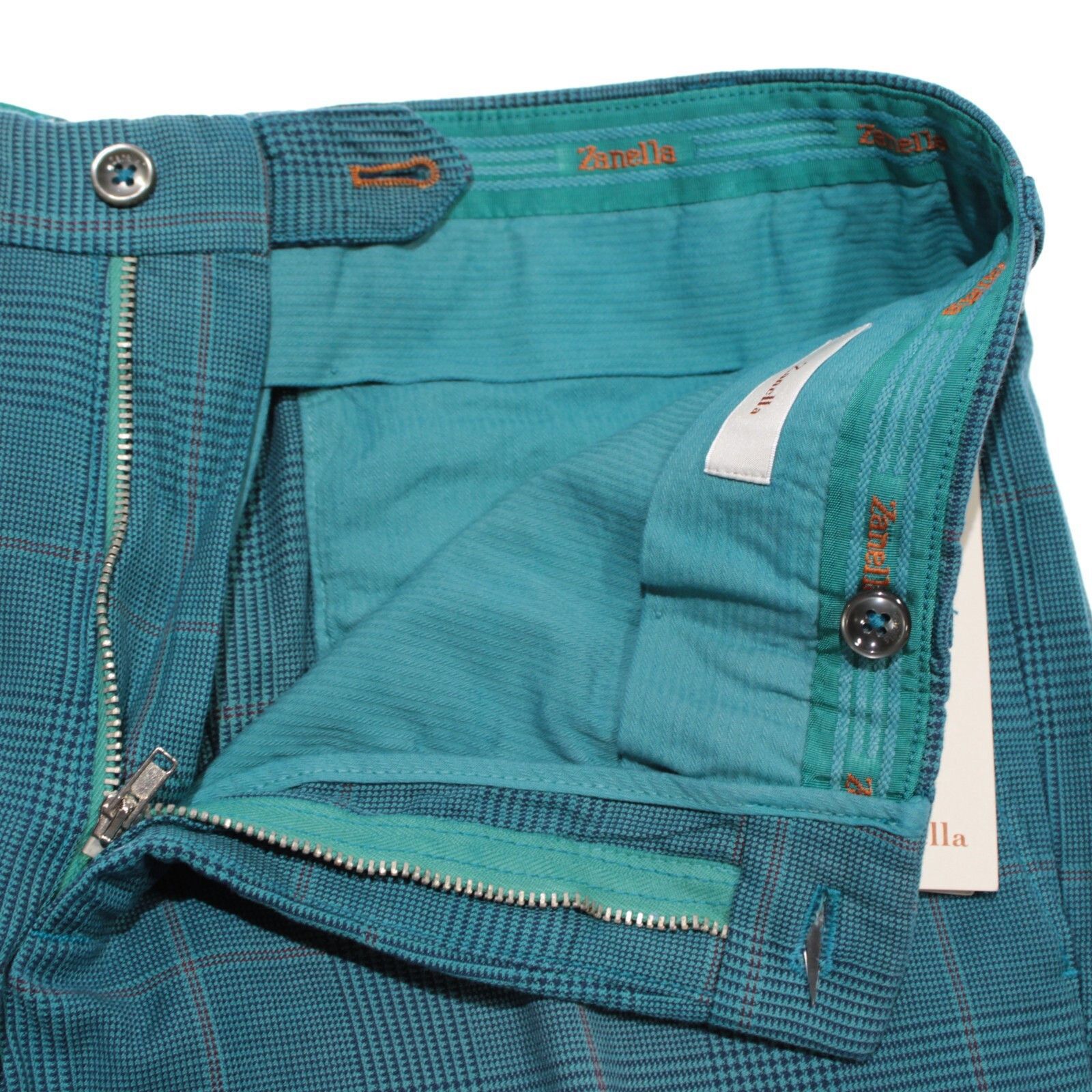 Zanella Zanella New with tags Chino Size 32 US In Blue Size US 32 / EU 48 - 3 Thumbnail