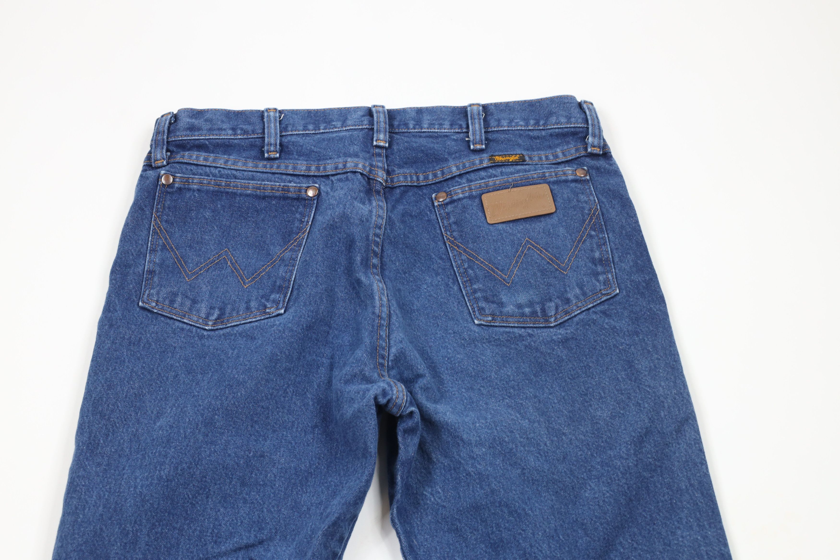Vintage × Wrangler Vintage Wrangler Western Cowboy Straight Leg Denim Jeans Size US 33 - 8 Thumbnail