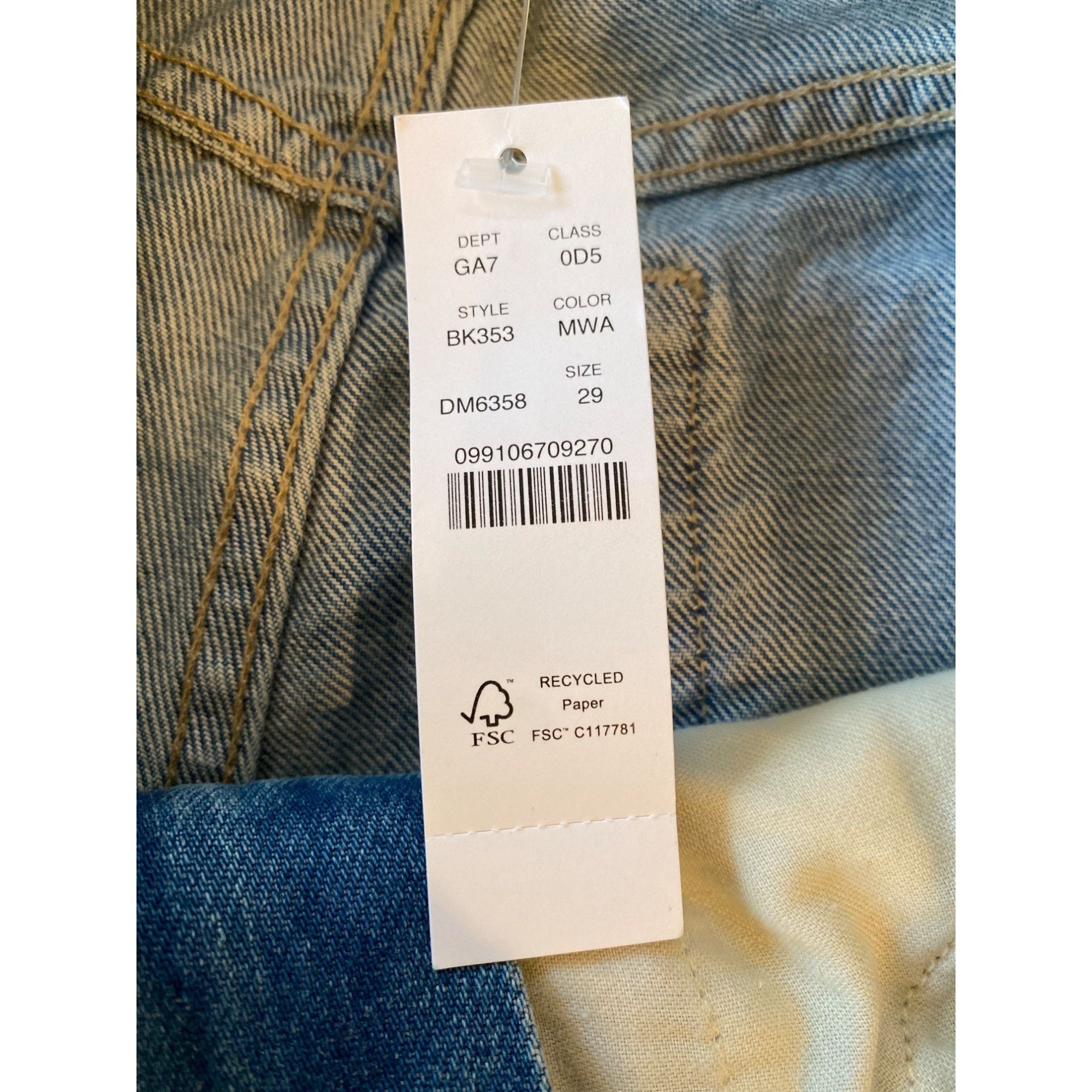 J.Crew NWT J.Crew $138 Women's 29 High-rise '90s wide-leg Jeans Med Size 29" - 9 Thumbnail