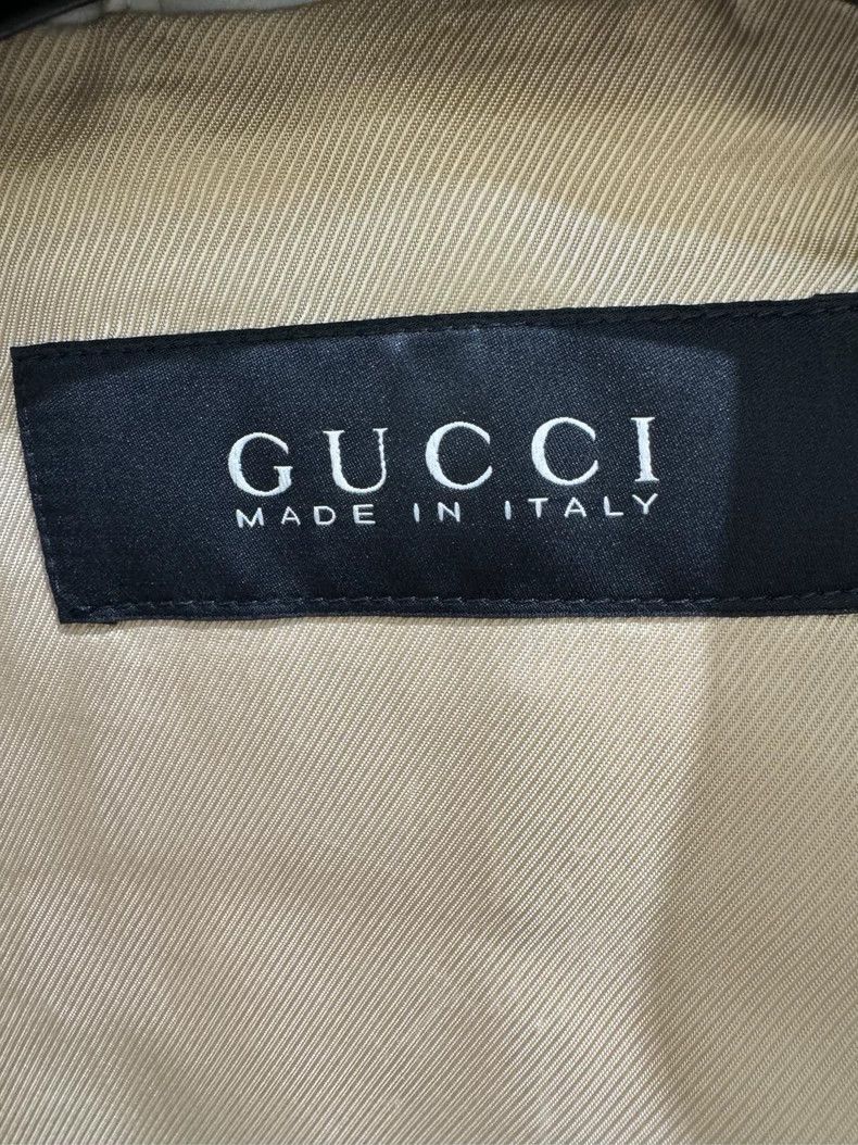 Gucci Gucci Men's white cowhide jacket 2503-Nextarrow Size US M / EU 48-50 / 2 - 6 Thumbnail
