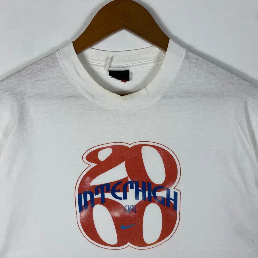 Nike Vintage 2000 NIKE INTER-HIGH Gifu Graphic Tee Shirt Size US L / EU 52-54 / 3 - 2 Thumbnail