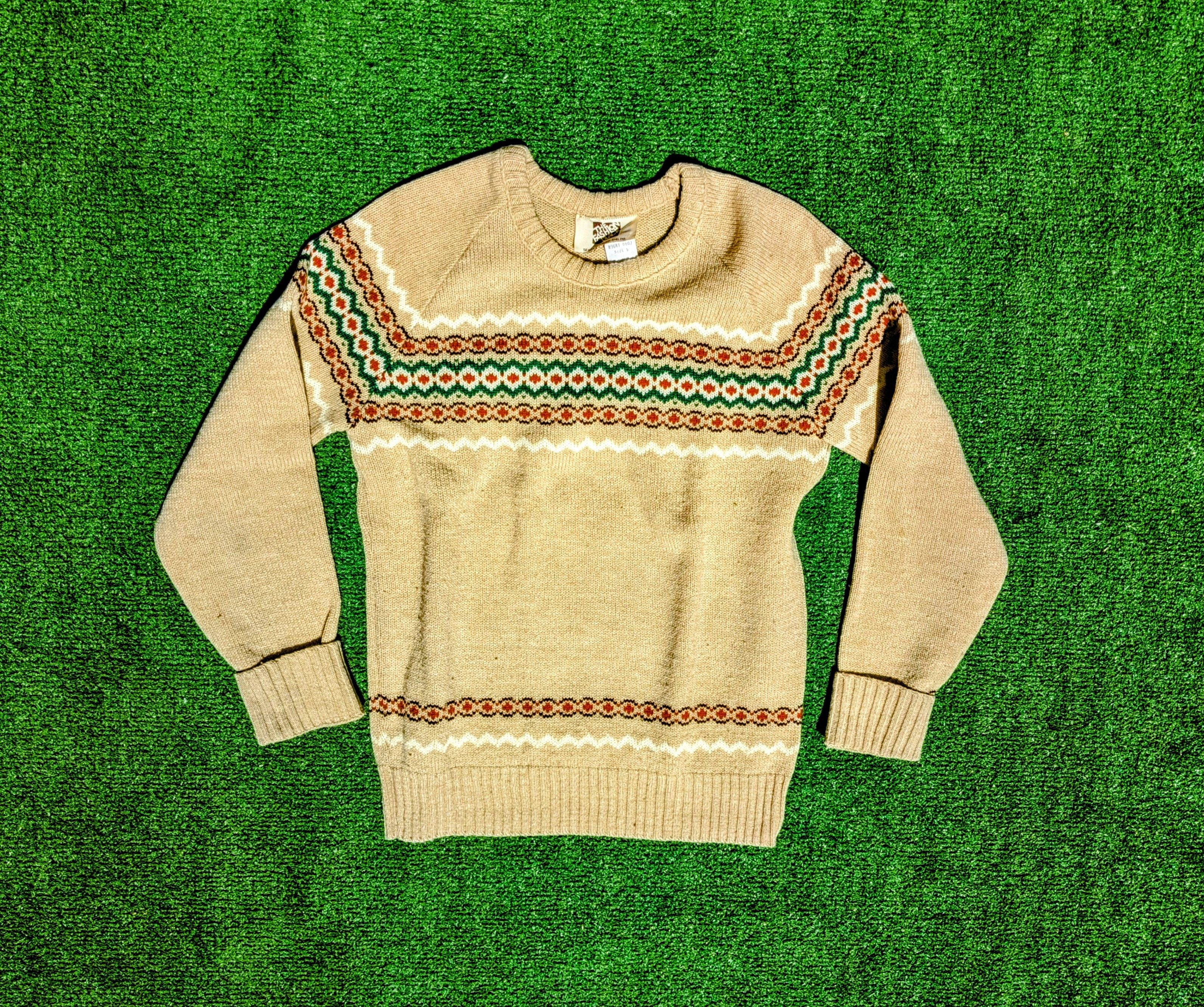 Sears Sears The Fashion Place Sweater Wool Blend Nordic Knit VTG Size S / US 4 / IT 40 - 6 Thumbnail