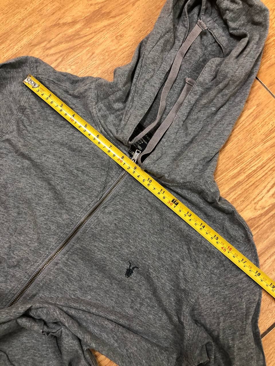 Allsaints × Vintage Vintage Allsaints Logo Faded Zip Hoodie Y2K Size US M / EU 48-50 / 2 - 12 Thumbnail