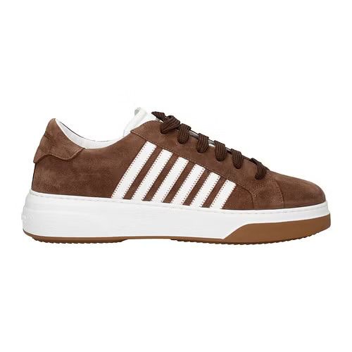 image of Dsquared2 Ob1O1E0324 Low-Top Sneakers In Brown/cognac, Men's (Size 12)