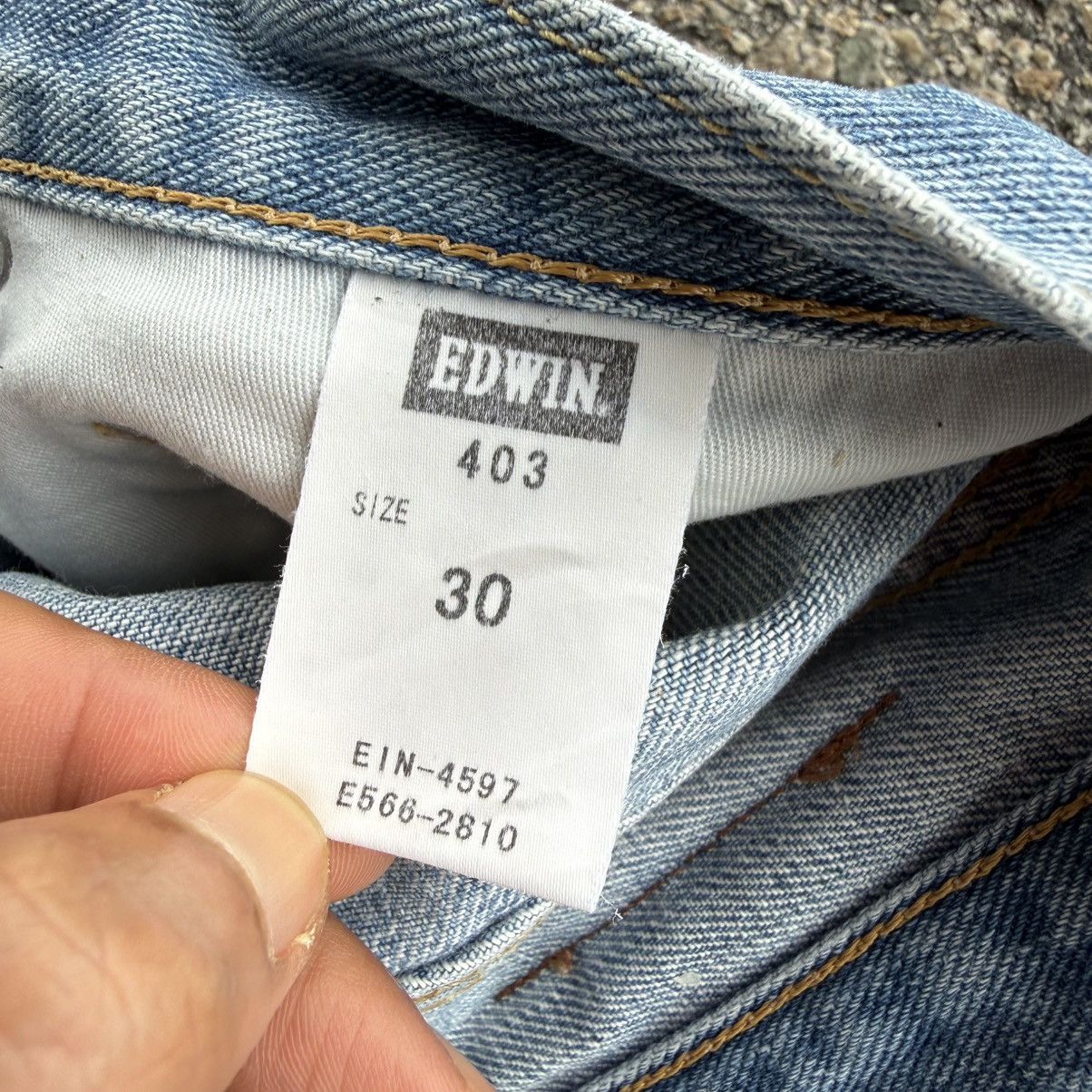 Edwin W32 VINTAGE EDWIN DENIM JAPAN FADED JEAN PANTS Size US 32 / EU 48 - 14 Thumbnail