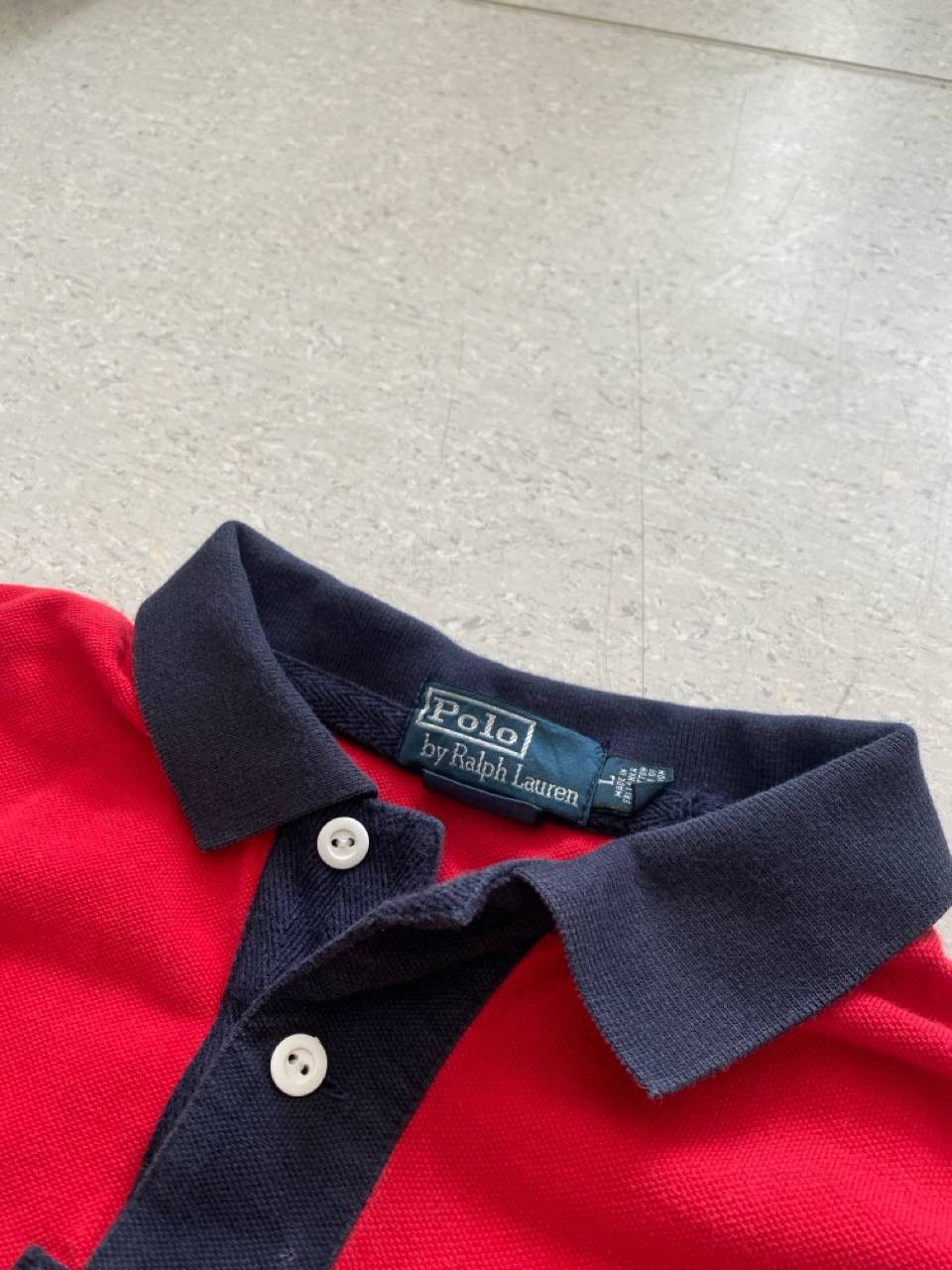 Polo Ralph Lauren 90s Ralph Lauren Vintage Cheet Kief Big Logo Retro Polo Size US L / EU 52-54 / 3 - 5 Thumbnail