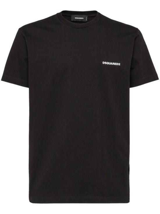Dsquared2 DSQUARED2 Men T-Shirts S74GD1338 D20020900 Black Size US S / EU 44-46 / 1 - 1 Thumbnail
