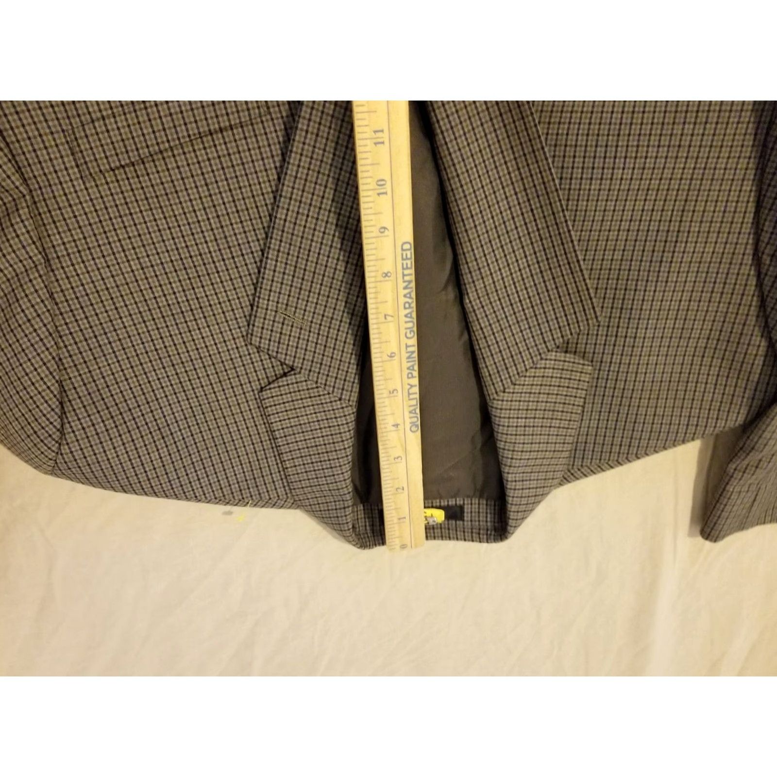 Michael Kors VINTAGE Michael Kors Jacket Blazer 46R Khaki Beige Mens 2 Piece Size 46R - 5 Thumbnail