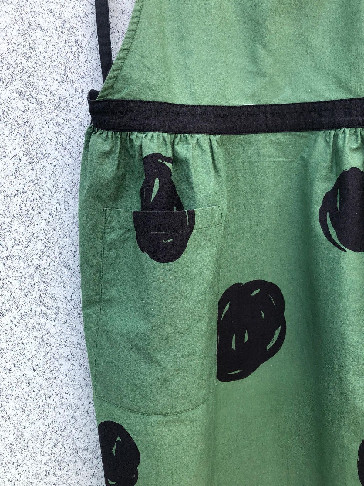 Designer × Issey Miyake × Japanese Brand Vintage Issey Miyake Printed Apron Size 34 - 6 Thumbnail
