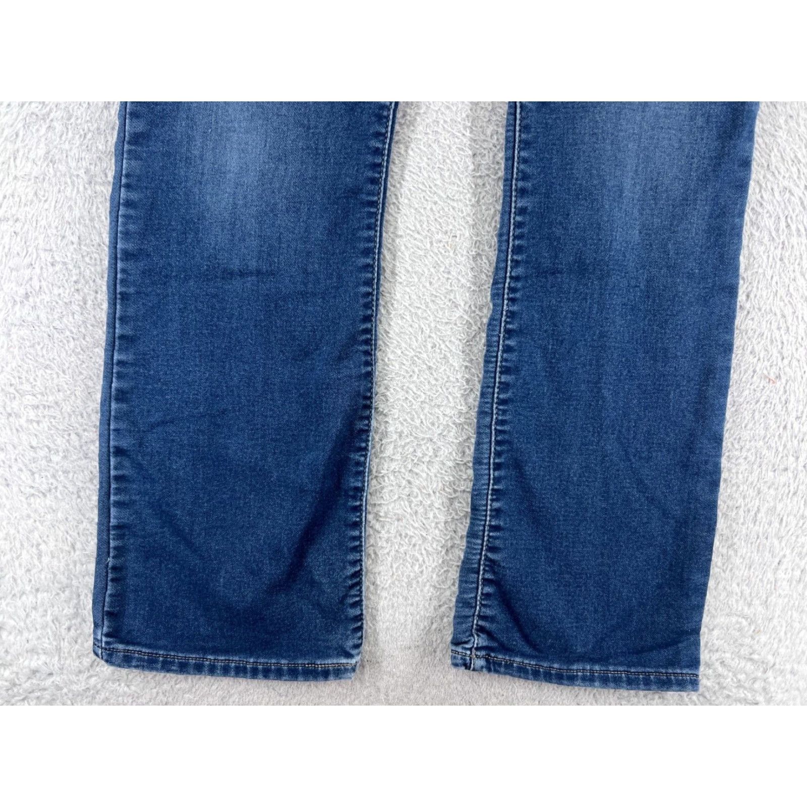 Lee Lee Womens Jeans Bootcut 28 Blue Denim Western Cotton Blend Casual 2010s Size 28" / US 6 / IT 42 - 5 Thumbnail