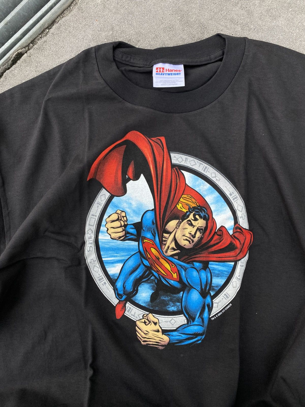 DC Comics Vintage Rare Superman Graphitti © 2002 DC Comics Size US XL / EU 56 / 4 - 10 Thumbnail