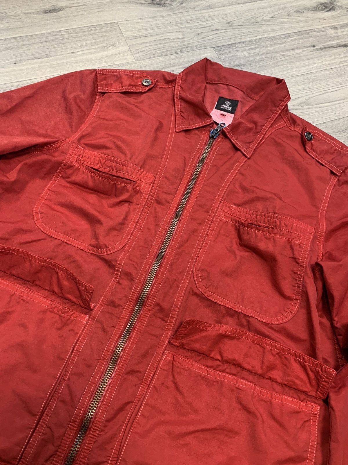 Versace × Versace Jeans Couture × Vintage Versace jeans couture vintage men’s size L jacket Size US L / EU 52-54 / 3 - 7 Thumbnail