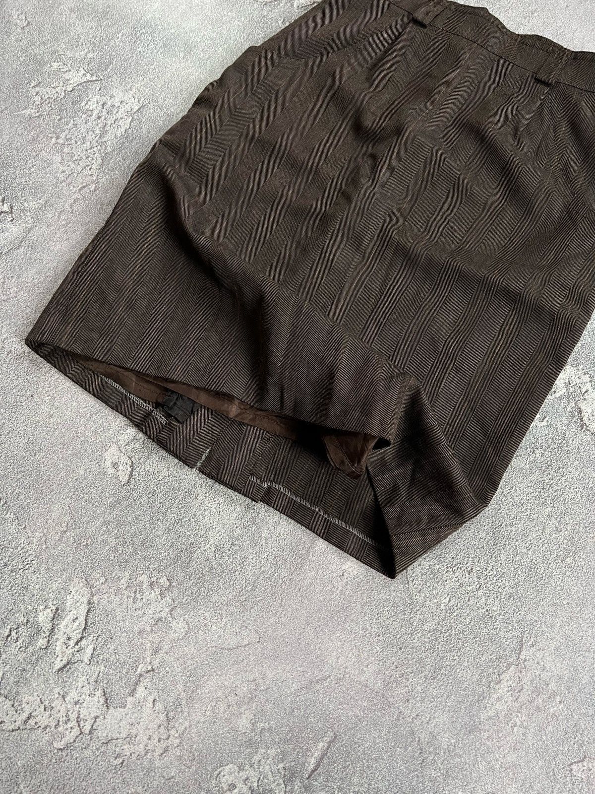 Jil Sander × Vintage Vintage Jil Sander+ Straight Midi Skirt 90s Wool Size 40 Size 27" / US 4 / IT 40 - 3 Thumbnail
