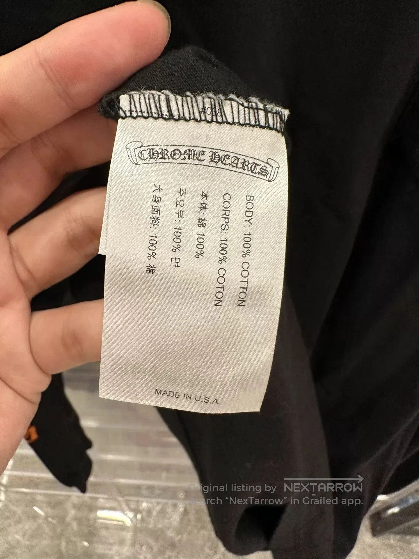Chrome Hearts Chrome Hearts Black Long. Size US XL / EU 56 / 4 - 5 Thumbnail