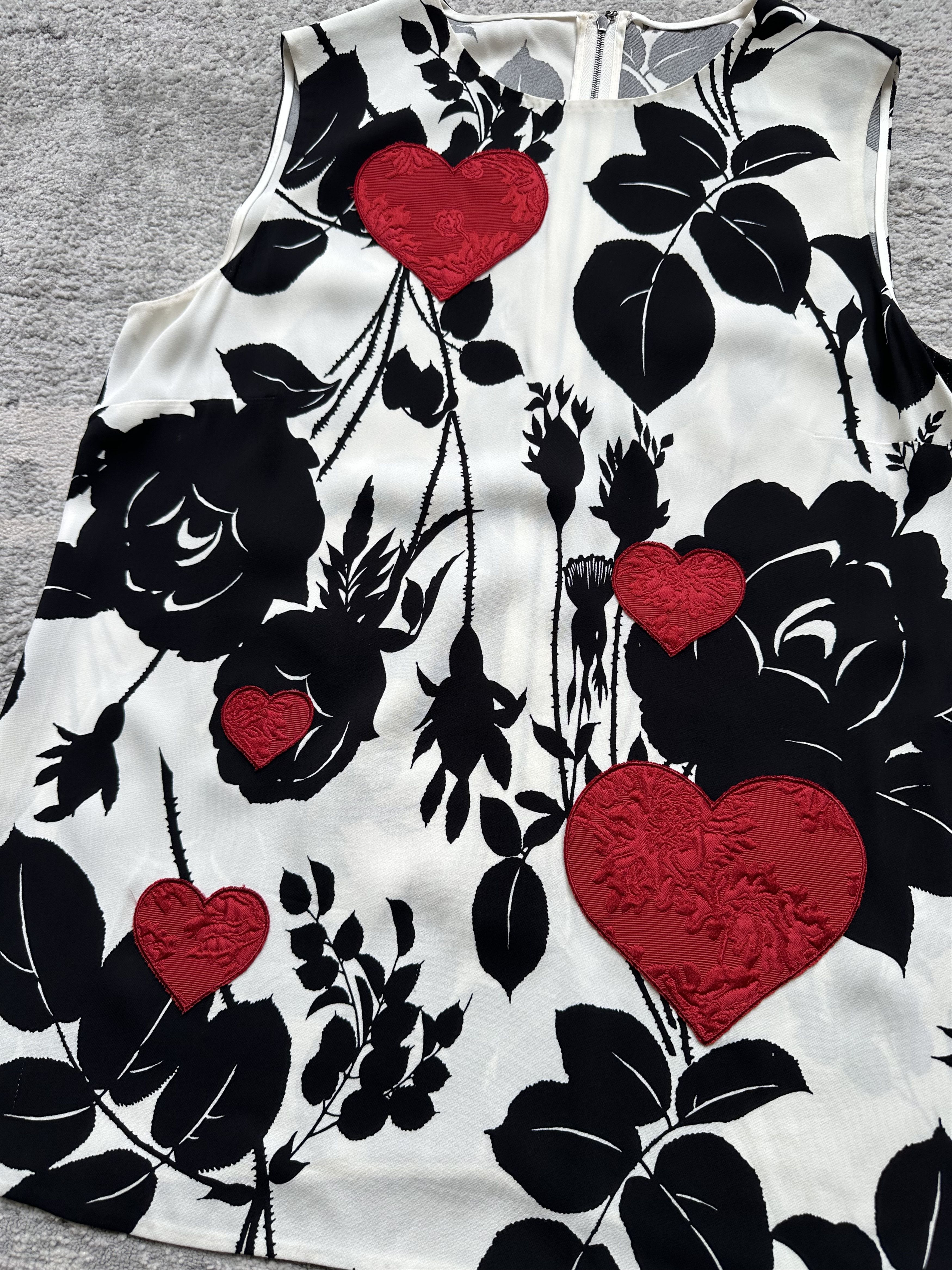 Dolce & Gabbana Vintage Dolce & Gabbana floral heart top Size M / US 6-8 / IT 42-44 - 4 Thumbnail