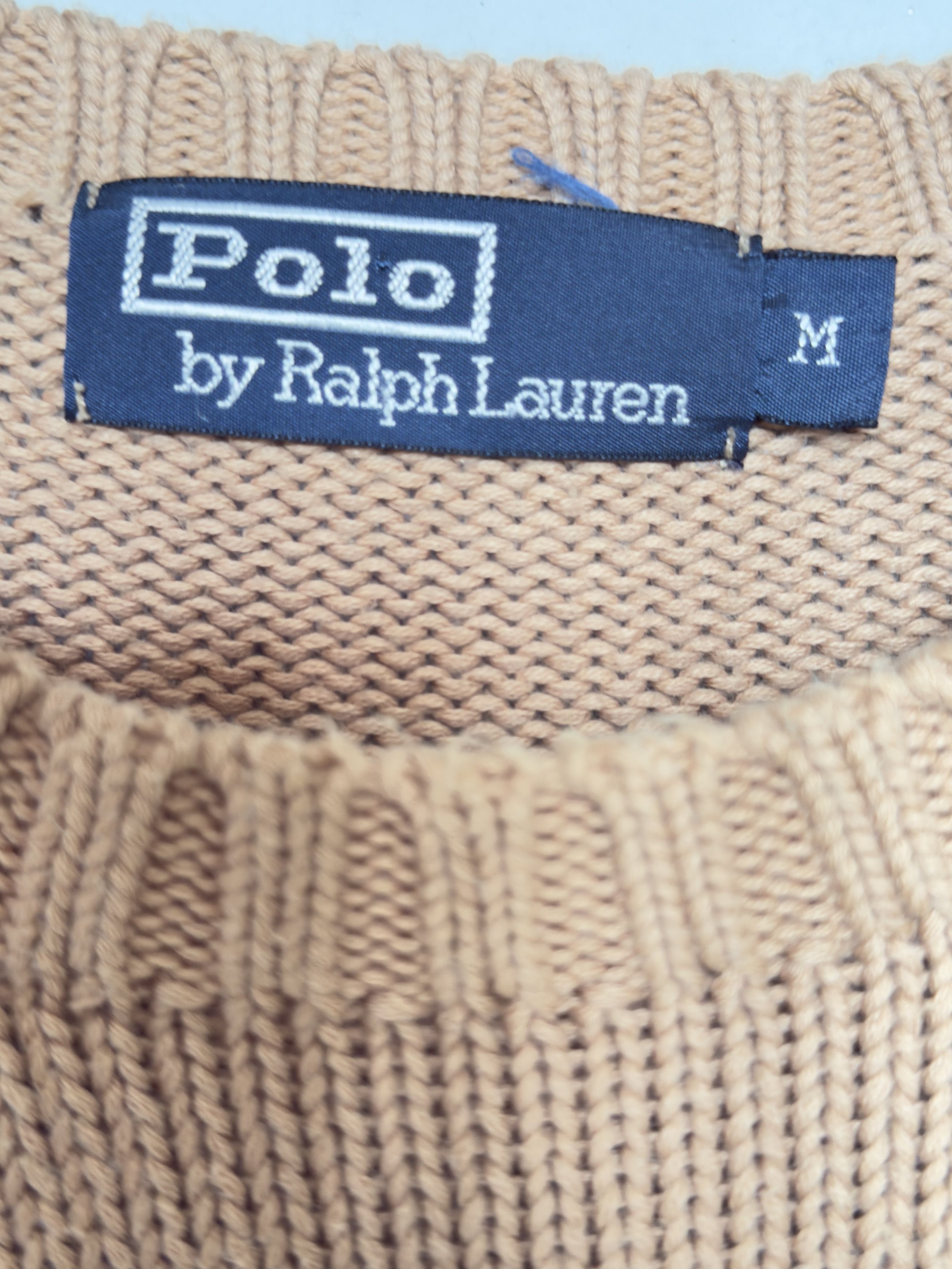 Polo Ralph Lauren 🔥 camel sweater jumper polo ralph lauren heavy Size US M / EU 48-50 / 2 - 5 Thumbnail