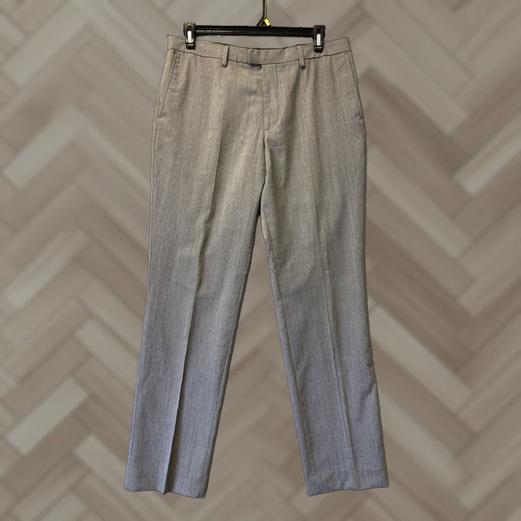 Banana Republic Banana Republic Men’s Dress Pants 34x34 Slim Fit Chino Gray Business Casual 138-8 Size US 34 / EU 50 - 1 Thumbnail