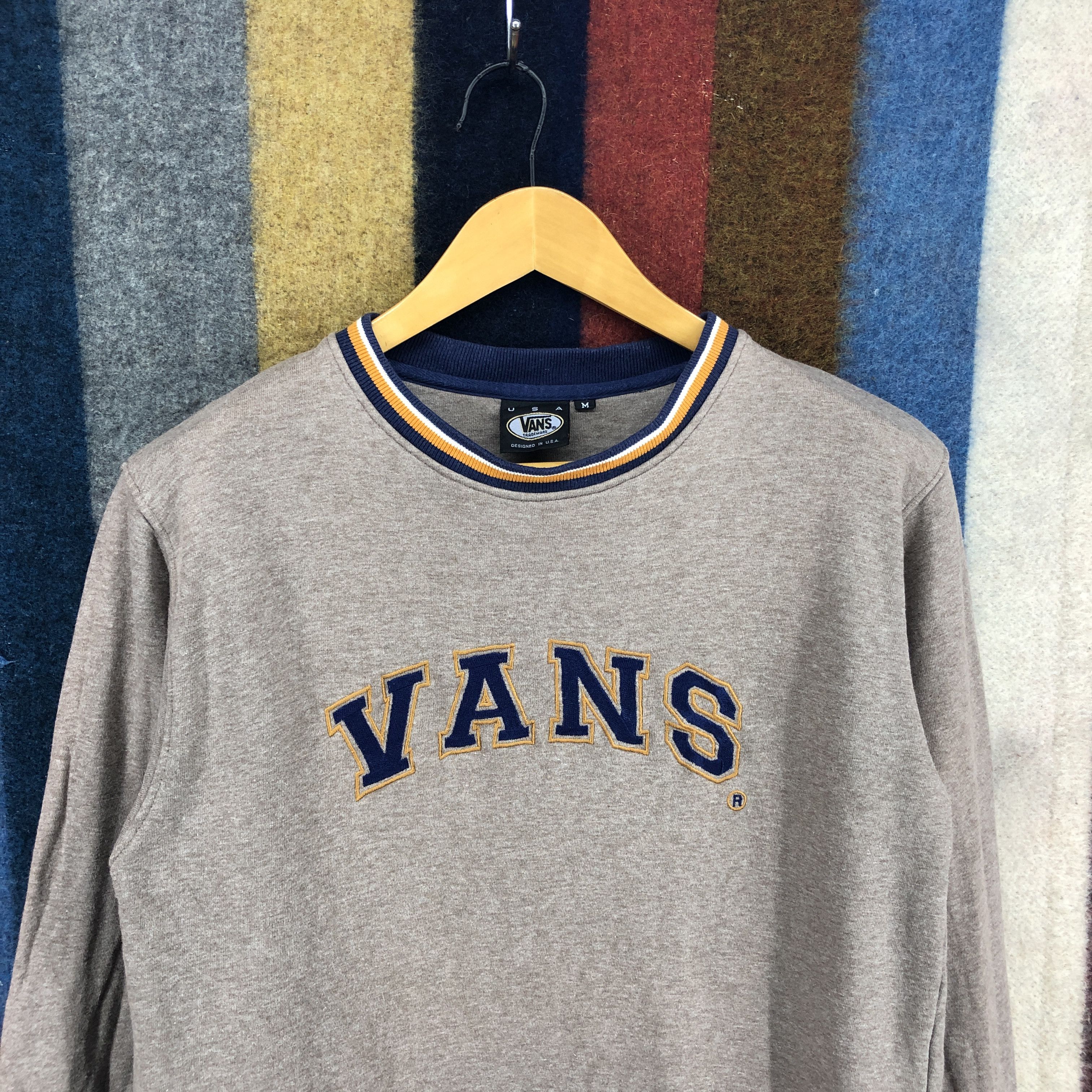 Vans VANS USA Crew Neck Sweatshirt #0281/N Size US S / EU 44-46 / 1 - 2 Thumbnail