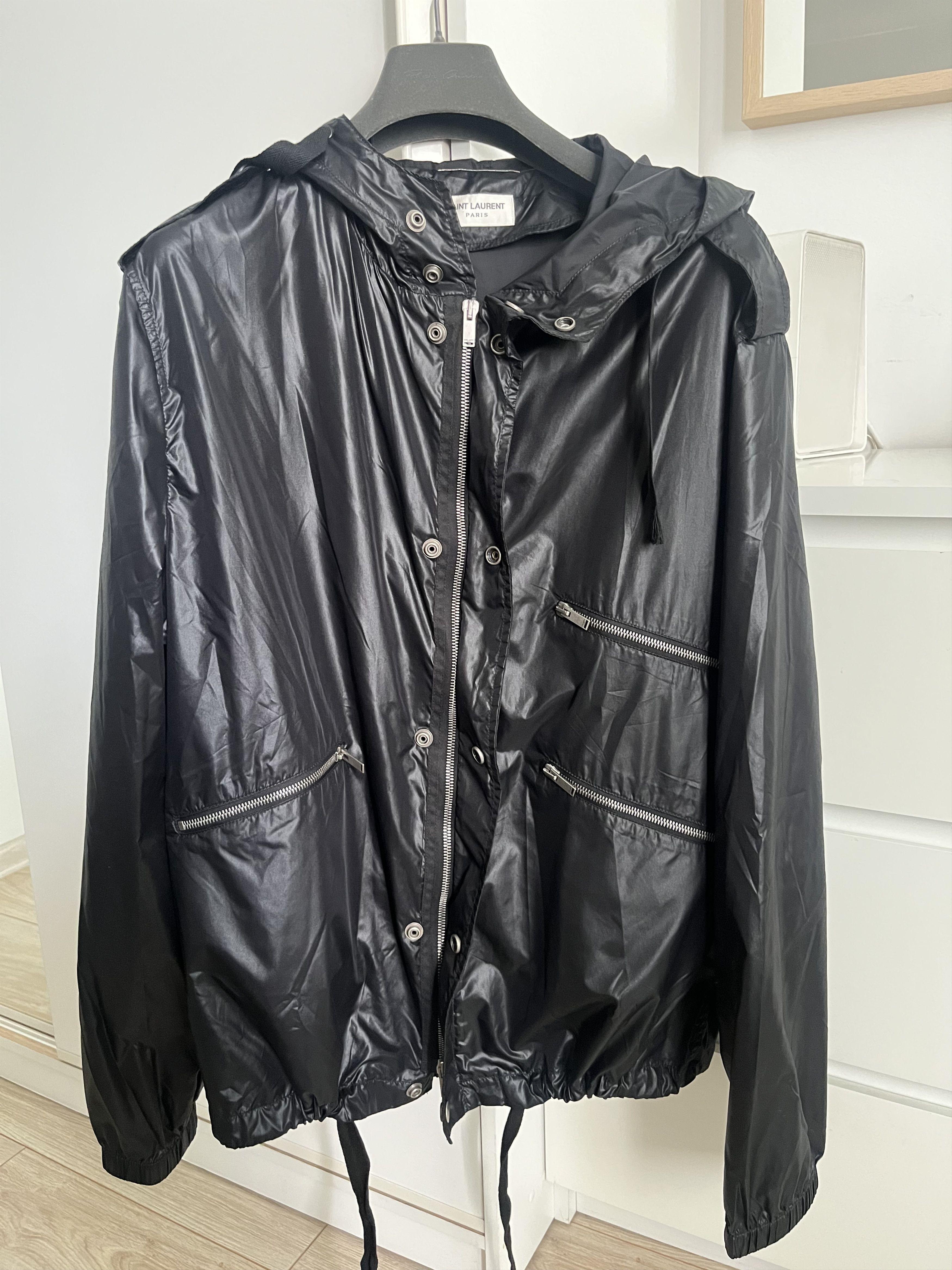 Saint Laurent Paris YSL Windbreaker Size US L / EU 52-54 / 3 - 1 Thumbnail