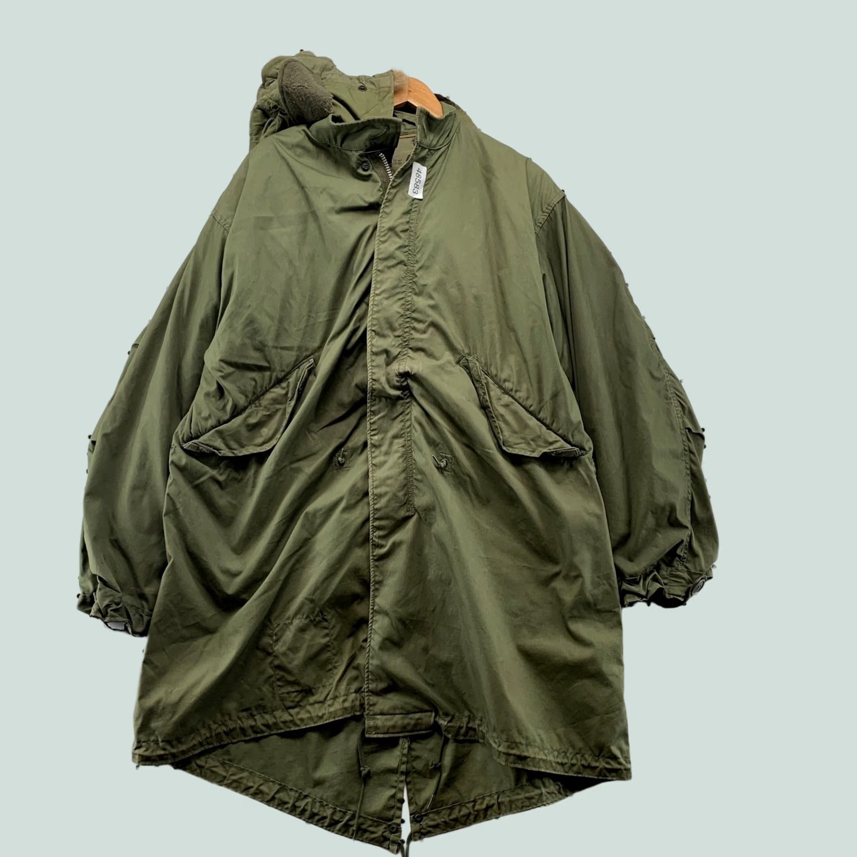 Avirex × Vintage ?? Rare Avirex Green Camo USN M65 Field Jacket 