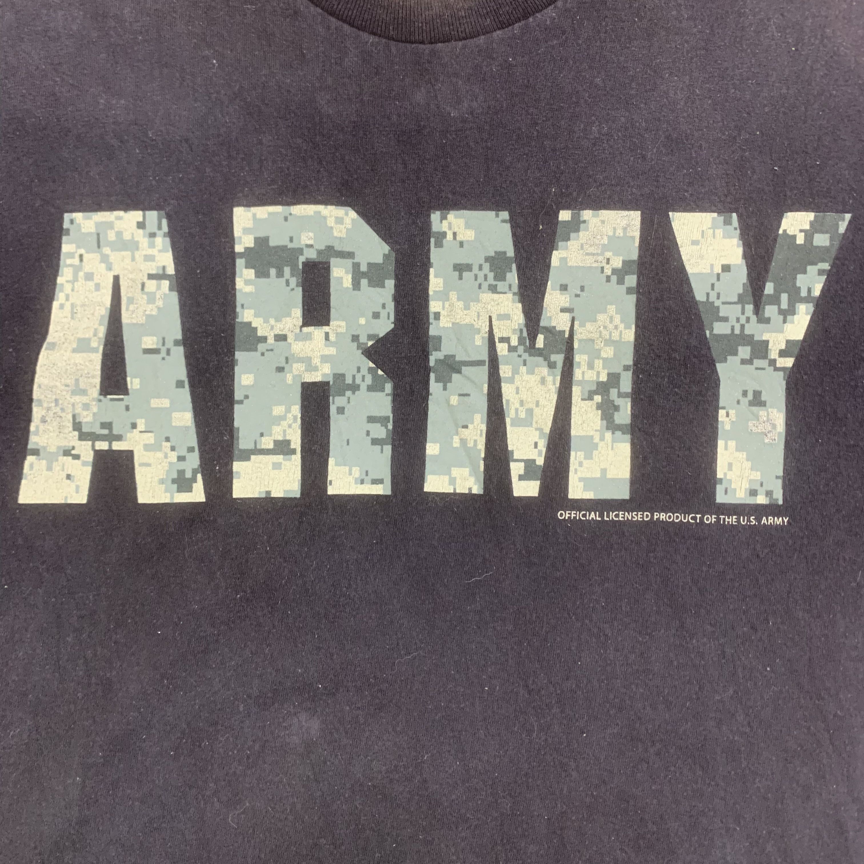 Vintage Army US Tee Shirt Vintage - R011 Size US L / EU 52-54 / 3 - 3 Thumbnail