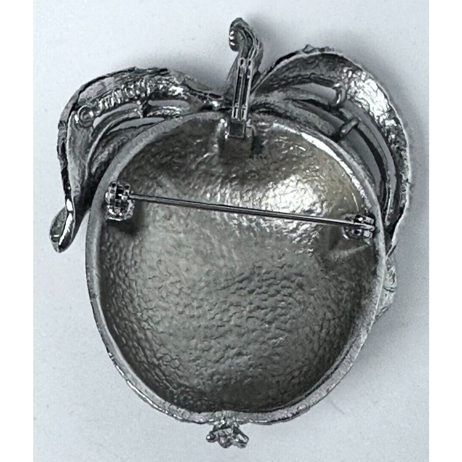 Other Sarah Coventry Vintage Silver Tone Apple Delight Brooch Pin Size ONE SIZE - 13 Thumbnail