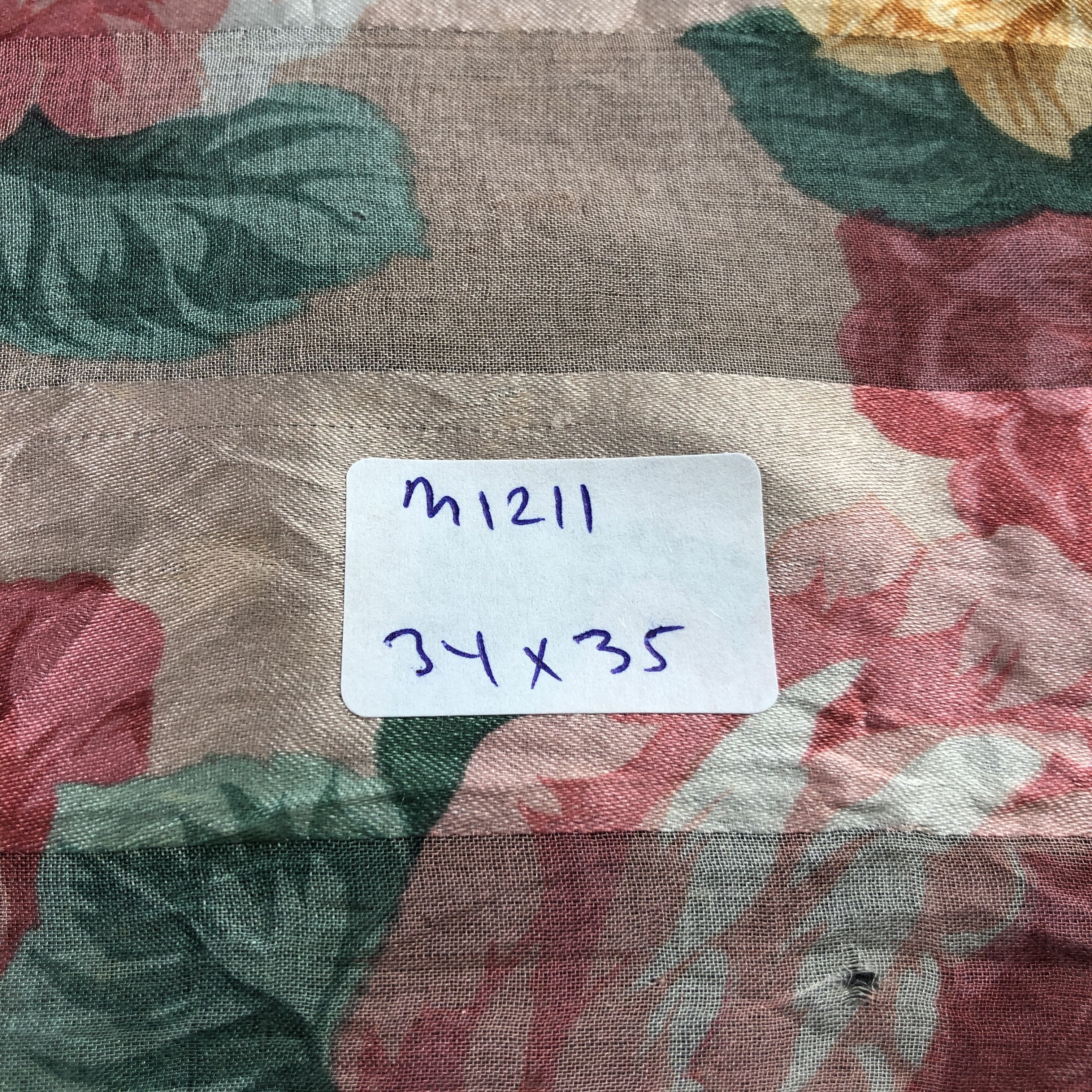 Mario Valentino Mario Valentino Luxury Floral Silk Scarf M1211 Size ONE SIZE - 23 Thumbnail