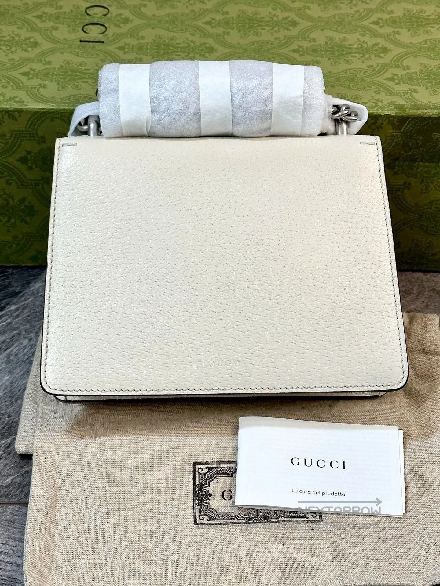 Gucci Gucci Small White Leather Dionysus. Size ONE SIZE - 2 Thumbnail