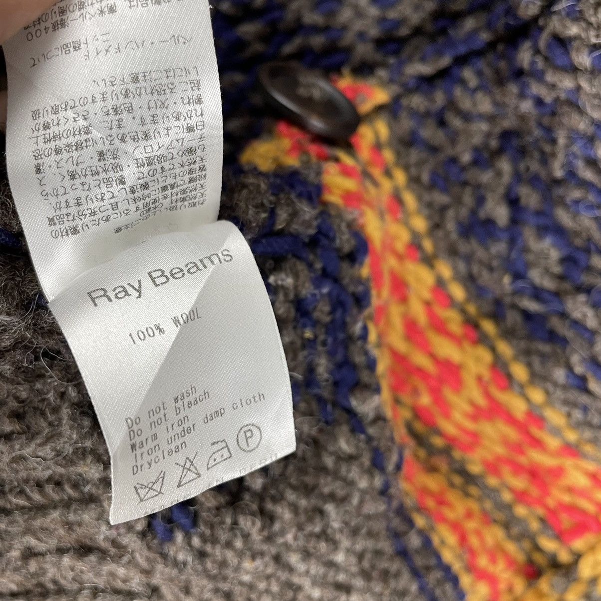 🌟RAY BEAMS THUNDERBIRD WOOL KNITTED SWEATER