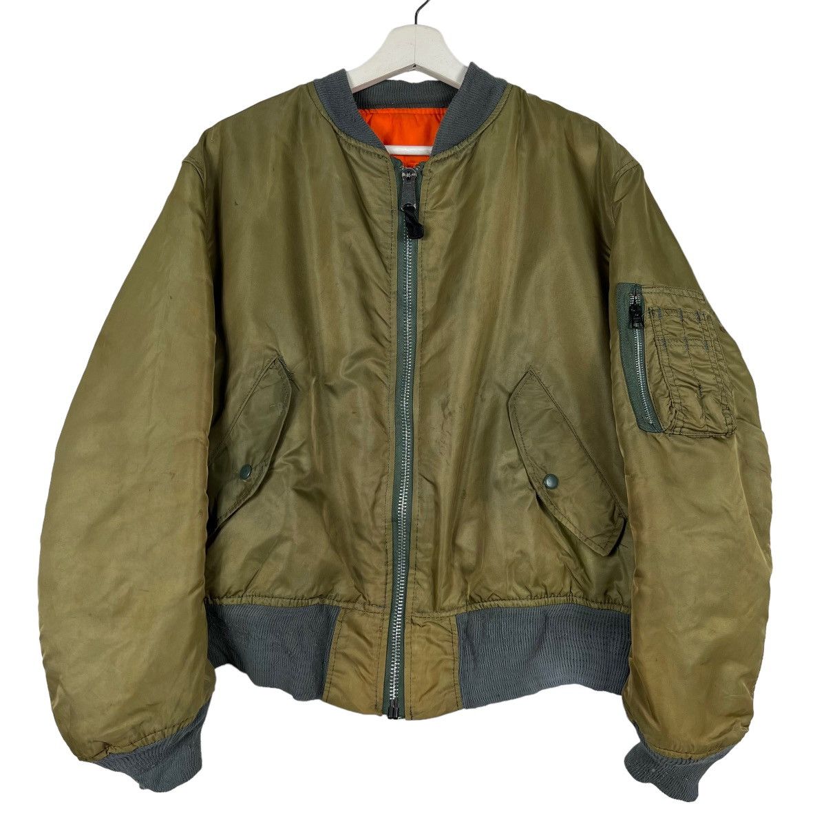 Alpha Industries 🔥 RIOT ANARCHY AFFA ALPHA MA-1 BOMBER JACKET Size US L / EU 52-54 / 3 - 2 Thumbnail