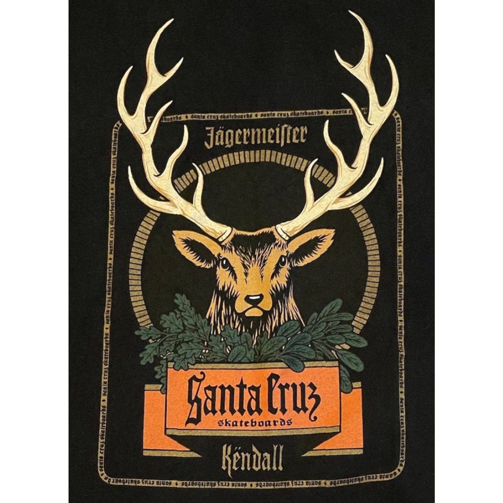 Vintage VINTAGE Santa Cruz Skateboards Jeff Kendall Faded Shirt L SMA Black 90s Y2K Skateboarding T-Shirt Graphic Tee Mens Size US L / EU 52-54 / 3 - 2 Thumbnail