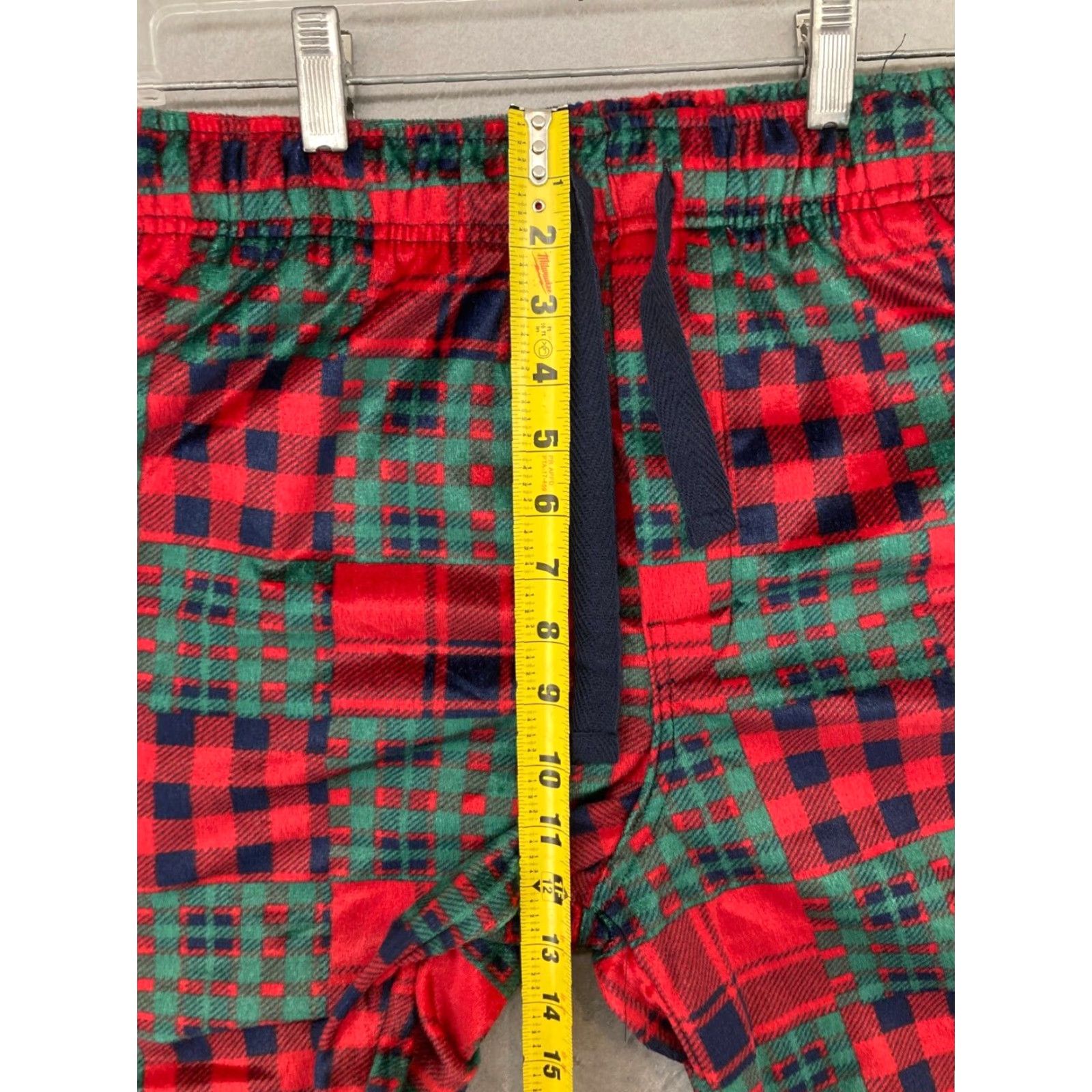 Vintage Saddlebred Mens Sleep Pants Small Red Plaid Patchwork Holiday Comfort Open Fly Lounge Pants S Mens Red Holiday Plaid Patchwork Cotton-Poly? Size US 29 - 3 Thumbnail